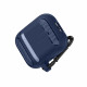 Techsuit  Carbon Silicone  for AirPods 1 / AirPods 2  Navy Blue