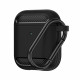 Techsuit  Carbon Silicone  for AirPods 1 / AirPods 2  Black