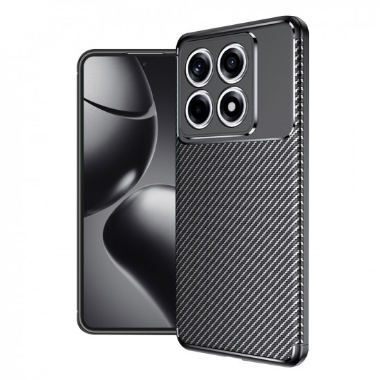 Techsuit CarbonFiber Xiaomi 14T Black Techsuit CarbonFiber Xiaomi 14T Black