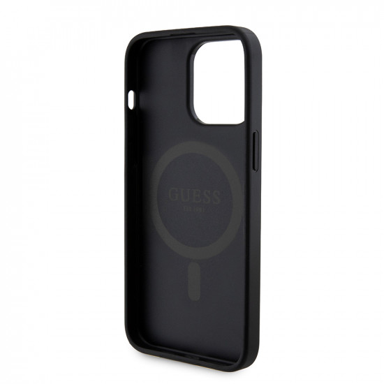 Guess  Hardcase Powerbank MagSafe (GUBPM5P15X4GEMGK)  iPhone 15 Pro Max  Black