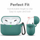 Techsuit Silicone Case for AirPods Pro 1 / 2, Smooth Ultrathin Material Teal Techsuit Silicone Case for AirPods Pro 1 / 2, Smooth Ultrathin Material Teal