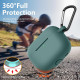 Techsuit Silicone Case for AirPods Pro 1 / 2, Smooth Ultrathin Material Teal Techsuit Silicone Case for AirPods Pro 1 / 2, Smooth Ultrathin Material Teal