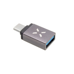 Fixed  Adapter (FIXA UC GR)  USB 3.0 to Type C, 5Gbps, 2.4A, Aluminum Alloy  Grey Fixed  Adapter (FIXA UC GR)  USB 3.0 to Type C, 5Gbps, 2.4A, Aluminum Alloy  Grey