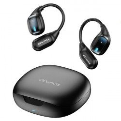 AWEI Bluetooth headphones 5.4 TZ12 + docking station black