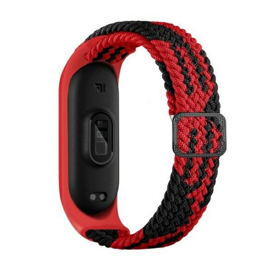 Beline strap Mi Band 8 Nylon black-red