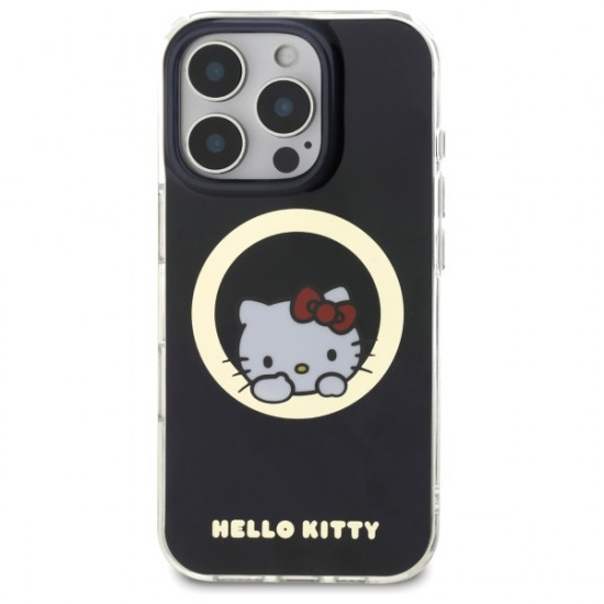 Hello Kitty HKHMP16LHSWKK iPhone 16 Pro 6,3" black hardcase IML Sweet Kitty Magsafe