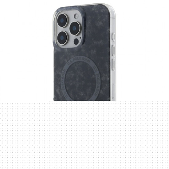 US Polo USHMP16XHOCLDPK iPhone 16 Pro Max 6.9" black IML Ring MagSafe