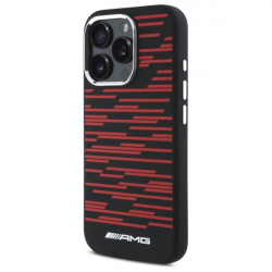 AMG AMHMP16L24SSRRK iPhone 16 Pro 6.3" black hardcase Silicone Graphics MagSafe