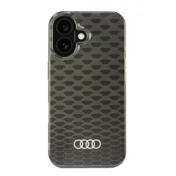 Audi IML Stitching Pattern MagSafe iPhone 16 6.1" black hardcase AU-IMLMIP16-Q5/D3-BK