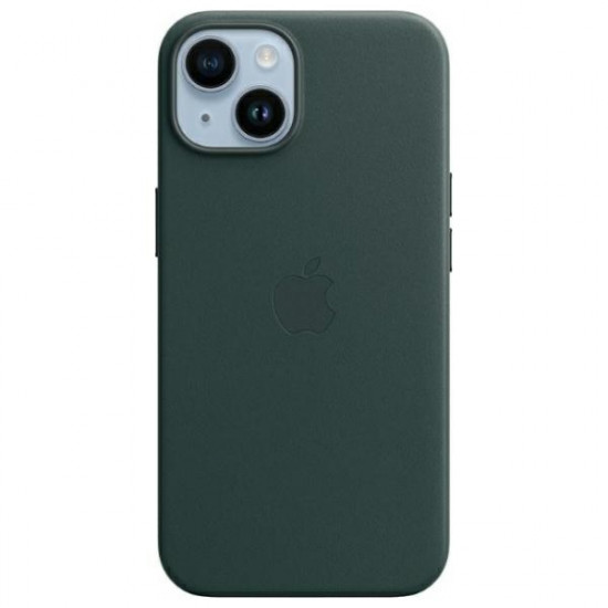 Apple MPP53FE/A iPhone 14 6.1" MagSafe forest green Leather Case Apple MPP53FE/A iPhone 14 6.1" MagSafe forest green Leather Case