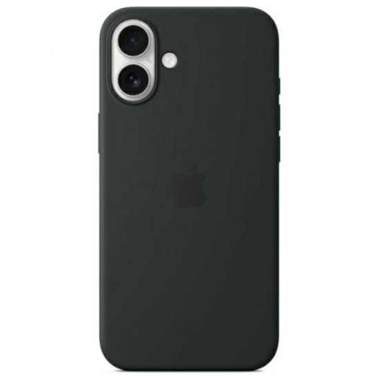 Apple MYY93ZM/A iPhone 16 Plus 6.7" MagSafe black Silicone Case Apple MYY93ZM/A iPhone 16 Plus 6.7" MagSafe black Silicone Case