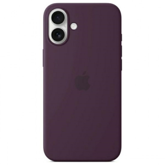 Apple MYYD3ZM/A iPhone 16 Plus 6.7" MagSafe plum Silicone Case Apple MYYD3ZM/A iPhone 16 Plus 6.7" MagSafe plum Silicone Case