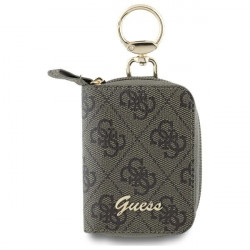 Guess Cable Pouch GUABP4DPTW  brown 4G Triangle