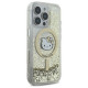 Hello Kitty HKHMP16LLGDIH iPhone 16 Pro 6.3" white gold hardcase Liquid Glitter Fever MagSafe