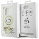 Hello Kitty HKHMP16LLGDIH iPhone 16 Pro 6.3" white gold hardcase Liquid Glitter Fever MagSafe