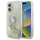 Hello Kitty HKHMP16SLGDIH iPhone 16 6.1"  white gold hardcase Liquid Glitter Fever MagSafe