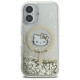 Hello Kitty HKHMP16SLGDIH iPhone 16 6.1"  white gold hardcase Liquid Glitter Fever MagSafe