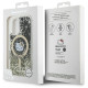 Hello Kitty HKHMP16SLGDIK iPhone 16 6.1"  black gold hardcase Liquid Glitter Fever MagSafe