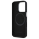 Lacoste LCHMP16XSMAK iPhone 16 Pro Max 6.9" black hardcase Silicone Croco Logo MagSafe