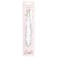 UNIQ Coehl Perla Handstrap universal cord for phone on hand white pearl