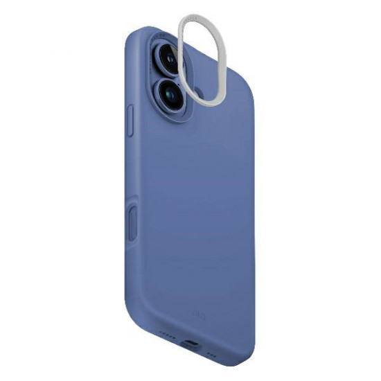 UNIQ Cover Lino Hue iPhone 16 6.1" Magclick Charging pearl blue