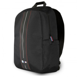 BMW Backpack BMBP15COMPVSKR 16" black Nylon Red Stripe BMW Backpack BMBP15COMPVSKR 16" black Nylon Red Stripe
