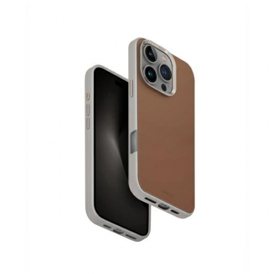 UNIQ Cover Lyden DS iPhone 16 Pro 6.3" Magclick Charging carmel-ivory