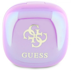 Guess Bluetooth headphones GUTWSJ144ESU TWS + docking station purple Iridescent 4G Printed Logo