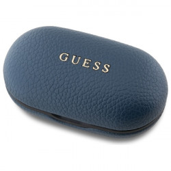 Guess Bluetooth headphones GUTWSPGTSPSB TWS + docking station blue Grained Classic Logo