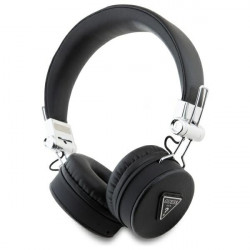 Guess Bluetooth on-ear headphones ENC GUBH70PGTSPSK black Grained Classic Round Shape