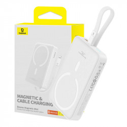 Baseus Magnetic Mini powerbank 10000mAh 20W MagSafe white
