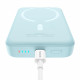 Baseus Power Bank Mini Air (P10059001313 00) Type C, MagSafe Charging, 20W, 10000mAh, with Cable Type C, 30cm Blue Baseus Power Bank Mini Air (P10059001313 00) Type C, MagSafe Charging, 20W, 10000mAh, with Cable Type C, 30cm Blue