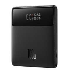 Baseus  Power Bank Blade HD (PPBL000301)  2xUSB, 2xUSB C, 20000mAh with Cable USB C, Fast Charge, 100W  Black Baseus  Power Bank Blade HD (PPBL000301)  2xUSB, 2xUSB C, 20000mAh with Cable USB C, Fast Charge, 100W  Black