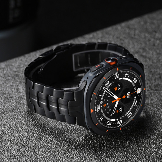 Techsuit  Watchband (W063)  Samsung Galaxy Watch UltraΒ 47mm  Titanium Orange