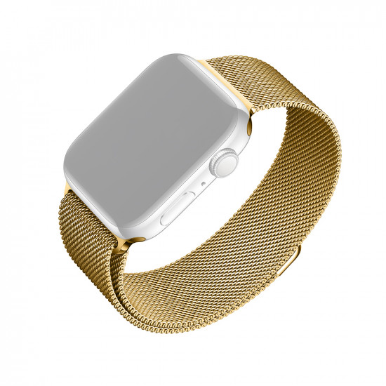 Fixed  Mesh Strap 35mm  Apple Watch 1/2/3/4/5/6/7/8/9/10/SE/SE 2/Ultra/Ultra 2 (42/44/45/46/49mm)  Gold