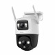 Imou  Outdoor Camera Cruiser Dual (IPC S7XP 8M0WED 0360B)  8MP, Two way Talk, Human Detection, Night Vision, IP66  White