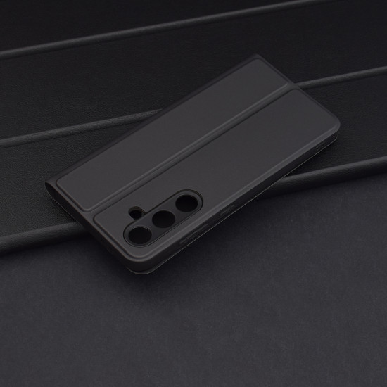 Techsuit Magskin Book Samsung Galaxy S24 FE Black Techsuit Magskin Book Samsung Galaxy S24 FE Black