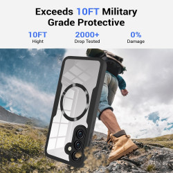 Techsuit  ColorVerse 360 MagSafe Series + Screen Protector  Samsung Galaxy S25  Blue