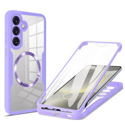 Techsuit  ColorVerse 360 MagSafe Series + Screen Protector  Samsung Galaxy S25 Plus  Purple