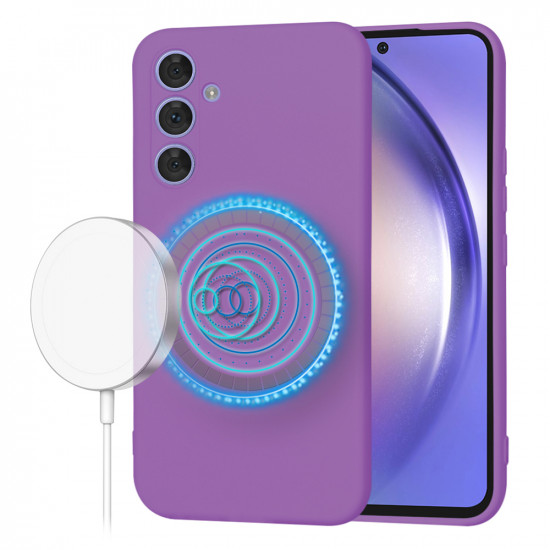 Techsuit  SoftFlex MagSafe  Samsung Galaxy A54  Purple