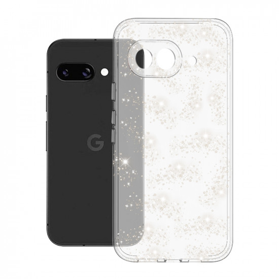 Techsuit SparkleSkin Series Google Pixel 9a Clear Techsuit SparkleSkin Series Google Pixel 9a Clear