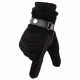 Techsuit  Touchscreen Gloves (OG101)  PU, Soft and Warm, Free Size  Black