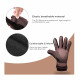 Techsuit  Touchscreen Gloves (OG101)  PU, Soft and Warm, Free Size  Brown