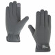 Techsuit  Touchscreen Gloves (OG103)  for Ski, Super Warm, Fashion, Free Size  Gray