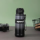 Techsuit  Thermos (THM9)  Sports Water Cup, 316 Stainless Steel Double Layer, 680ml  Black