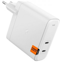 Ładowarka sieciowa Spigen GAN-1402 140W   2x USB-C ArcStation Pro biały/white ACH06033