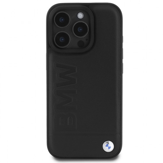 BMW BMHCP16XSLLBK iPhone 16 Pro Max 6.9" czarny/black hardcase Leather Hot Stamp BMW BMHCP16XSLLBK iPhone 16 Pro Max 6.9" czarny/black hardcase Leather Hot Stamp