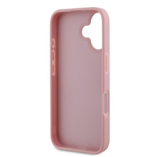 Guess GUHCP16MHG4SGP iPhone 16 Plus 6.7" różówy/pink hardcase Fixed Glitter Big 4G