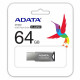 Adata Memory Stick (AUV250 64G RBK) USB 2.0 FlashDrive, 64GB Silver