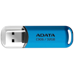 Adata Memory Stick (AC906 32G RWB) USB 2.0 FlashDrive, 32GB Blue